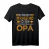 Lustiges Opa T-Shirt für Rentner – Vintage Großvater Outfit mit Spruch 'Ich bin nicht im Ruhestand. Ich bin professioneller Opa' als Geschenk für Großväter in Rente