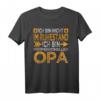 Lustiges Opa T-Shirt für Rentner – Vintage Großvater Outfit mit Spruch 'Ich bin nicht im Ruhestand. Ich bin professioneller Opa' als Geschenk für Großväter in Rente