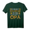 Lustiges Opa T-Shirt für Rentner – Vintage Großvater Outfit mit Spruch 'Ich bin nicht im Ruhestand. Ich bin professioneller Opa' als Geschenk für Großväter in Rente