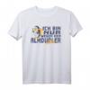 Ich bin nur wegen dem Almdudler hier T-Shirt - Lustiges Geschenk für Almdudler Fans zu Geburtstag, Weihnachten & Vatertag