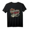 76. Geburtstag Opa Geschenk 1947 Retro T-Shirt - Originelle Idee für Großvater im Vintage Stil