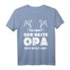 Herren T-Shirt: So sieht der beste Opa der Welt aus – Lustiges Geschenk für Papa & Großvater zum Vatertag, Geburtstag oder Weihnachten
