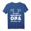 Herren T-Shirt: So sieht der beste Opa der Welt aus – Lustiges Geschenk für Papa & Großvater zum Vatertag, Geburtstag oder Weihnachten