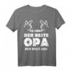 Herren T-Shirt: So sieht der beste Opa der Welt aus – Lustiges Geschenk für Papa & Großvater zum Vatertag, Geburtstag oder Weihnachten