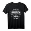 Ich bin stolz Opa zu sein - Großvater T-Shirt als Geschenk zum Geburtstag und Weihnachten für stolze Opas
