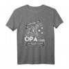 Zweifacher Opa Werde Grandpa Lustig T-Shirt – Witziges Geschenk für Großväter, Enkel & Opa-Anwärter 2022