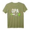 Herren Opa Loading 2021 Werdender Opa T-Shirt – Humorvolles Geschenk für den zukünftigen Großvater mit Ladebalken und Schnuller Motiv