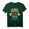 So Sieht Ein Richtig Cooler Opa Aus - Lustiges Geschenk T-Shirt für Geburtstag, Weihnachten & Familienfotos
