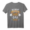 So Sieht Ein Richtig Cooler Opa Aus - Lustiges Geschenk T-Shirt für Geburtstag, Weihnachten & Familienfotos