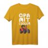 Herren OPA Landwirt Traktor Trecker Spruch T-Shirt – Lustiges Geschenk für Opas und Landwirte mit Liebe zu großen Agrarfahrzeugen