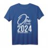 Opa Loading 2024 Babyankündigung T-Shirt - Lustiges Geschenk für werdende Opas zur Schwangerschaftsbekanntgabe