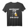 Herren Befördert zum Opa 2022 - Schwangerschaft Verkündung Geschenk T-Shirt für werdende Großeltern, Babyparty & Babyankündigung