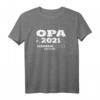 Werdender Opa 2021 Loading Geschenk T-Shirt – Klassisch geschnitten, perfekt für Geburtstage & Babyankündigungen
