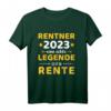 Rentner 2023 echte Legende geht in Rente T-Shirt für Opa & Oma - Ruhestand Geschenk für Rentner und Pensionäre
