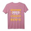 Rentner 2023 echte Legende geht in Rente T-Shirt für Opa & Oma - Ruhestand Geschenk für Rentner und Pensionäre