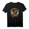 Befördert zum Opa Vintage T-Shirt - Perfektes Geschenk für zukünftige Großväter & Familienankündigung in klassischen Designs