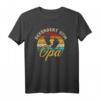Befördert zum Opa Vintage T-Shirt - Perfektes Geschenk für zukünftige Großväter & Familienankündigung in klassischen Designs