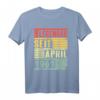 Legendär Seit April 1961 62. Geburtstag T-Shirt – Retro Design für Oma & Opa, Jubiläums Geschenk zum 62. Geburtstag