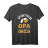 Stolzer Opa Einer Wundervollen Enkelin - Lustiges Opa T-Shirt mit Baby-Design für neue Großväter