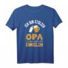Stolzer Opa Einer Wundervollen Enkelin - Lustiges Opa T-Shirt mit Baby-Design für neue Großväter