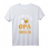 Stolzer Opa Einer Wundervollen Enkelin - Lustiges Opa T-Shirt mit Baby-Design für neue Großväter