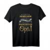 Nennen Mich Opa Geschenk - Stolzer Opa T-Shirt für Enkel, Geburtstag, Weihnachten, Vatertag & Rentner