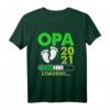 Herren Opa 2021 Loading T-Shirt – Werdender Opa Geschenk zur Babyparty & Schwangerschaftsverkündung
