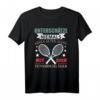 Tennis Rentner Geschenk mit lustigem Spruch - Retro Vintage Herren T-Shirt für Opas, Väter und Senioren zum Geburtstag, Vatertag & Weihnachten