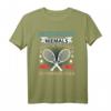 Tennis Rentner Geschenk mit lustigem Spruch - Retro Vintage Herren T-Shirt für Opas, Väter und Senioren zum Geburtstag, Vatertag & Weihnachten