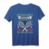 Tennis Rentner Geschenk mit lustigem Spruch - Retro Vintage Herren T-Shirt für Opas, Väter und Senioren zum Geburtstag, Vatertag & Weihnachten