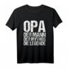 Herren HapDog T-Shirt - Klassisch geschnitten, doppelt genähter Saum, perfektes Geschenk zum Jubiläum