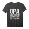 Herren HapDog T-Shirt - Klassisch geschnitten, doppelt genähter Saum, perfektes Geschenk zum Jubiläum