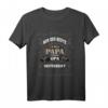 Nur der beste PAPA wird zum OPA befördert - Sprüche Shirt für werdende Großväter, Geburt, Geburtstag, Vatertag & Weihnachten