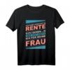 Lustiges Ruhestand T-Shirt mit Spruch – Perfektes Geschenk zum Rentenbeginn, Verabschiedung für Kollegen, Opa & Vater