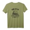 Modelleisenbahn Lokomotive T-Shirt mit Spruch 'Keine Zeit die Modelleisenbahn ruft' – Perfekt für Rentner, Papa & Opa, die Hobby Eisenbahn bauen