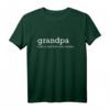 Opa Spruch cooler T-Shirt – Lustiges Geschenk für Großväter und Opas, ideal für Enkelkinder & Familienfeiern