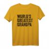 World's Greatest Grandpa Lustiges Familien Großvater T-Shirt – Perfekt als Geschenk für den besten Opa im Retro-Vintage-Stil