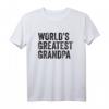 World's Greatest Grandpa Lustiges Familien Großvater T-Shirt – Perfekt als Geschenk für den besten Opa im Retro-Vintage-Stil