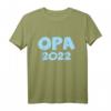 Opa 2022 werdender Großvater T-Shirt – Perfektes Geschenk zur Schwangerschaftsverkündung und Familienerweiterung