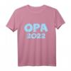 Opa 2022 werdender Großvater T-Shirt – Perfektes Geschenk zur Schwangerschaftsverkündung und Familienerweiterung