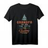 Grandpa Opa Segelschiff Segeln Segler T-Shirt - Perfektes Geschenk für Läufer, Marathonläufer und Ausdauersportler