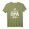 Ich werde Opa 2021 T-Shirt - Klassisches Geschenk für zukünftige Großväter und Opas, die Familie erwarten