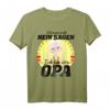 Herren Opa lustiger Spruch mit coolem Bild T-Shirt - Perfektes Geschenk für den besten Großvater zu Vatertag & Geburtstag