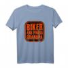 Stolzer Opa und Biker Spruch T-Shirt - Cooles Geschenk für Großväter, Rocker und Fahrradfahrer mit Enkel