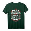 Papa weiß viel aber Opa weiß alles T-Shirt – Perfektes Geschenk zum Geburtstag & Weihnachten für stolzen Opa und Enkelkinder