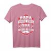Papa weiß viel aber Opa weiß alles T-Shirt – Perfektes Geschenk zum Geburtstag & Weihnachten für stolzen Opa und Enkelkinder