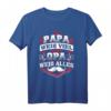 Papa weiß viel aber Opa weiß alles T-Shirt – Perfektes Geschenk zum Geburtstag & Weihnachten für stolzen Opa und Enkelkinder
