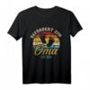 Befördert zur Oma 2023 Vintage Retro T-Shirt – Schwangerschaft verkünden & Babyankündigung für zukünftige Großmütter