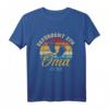 Befördert zur Oma 2023 Vintage Retro T-Shirt – Schwangerschaft verkünden & Babyankündigung für zukünftige Großmütter