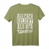 Als Papa Geliebt Als Opa Vergöttert Vatertagsgeschenk - Lustiges T-Shirt für Papa & Opa zu jedem Anlass